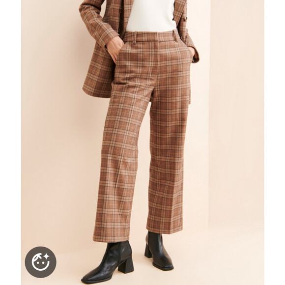 Favorite Daughter x Nully Phoebe Plaid Pants Size 10 - Picture 1 of 9
